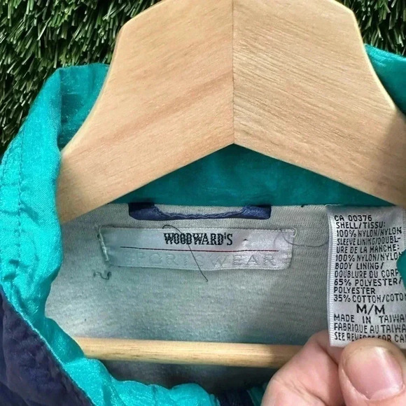 Vintage Woodward’s  Light Zip-up Jacket Medium - Picture 3 of 4